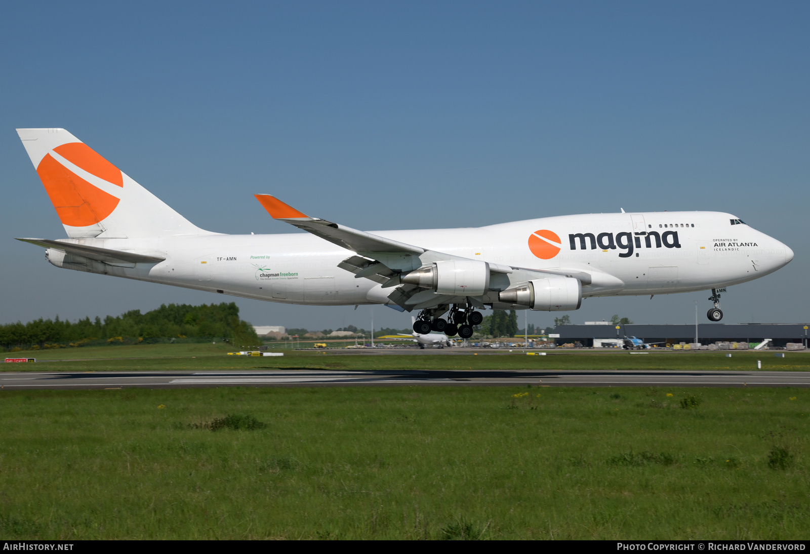 Aircraft Photo of TF-AMN | Boeing 747-4F6(BDSF) | Magma Aviation | AirHistory.net #805007