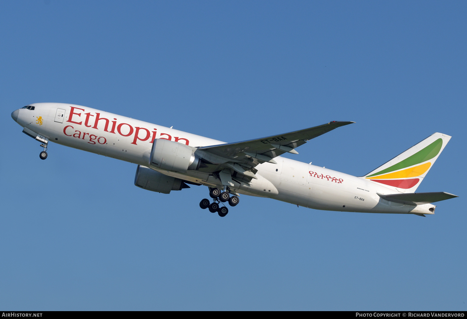 Aircraft Photo of ET-BAA | Boeing 777-F6N | Ethiopian Airlines Cargo | AirHistory.net #805010