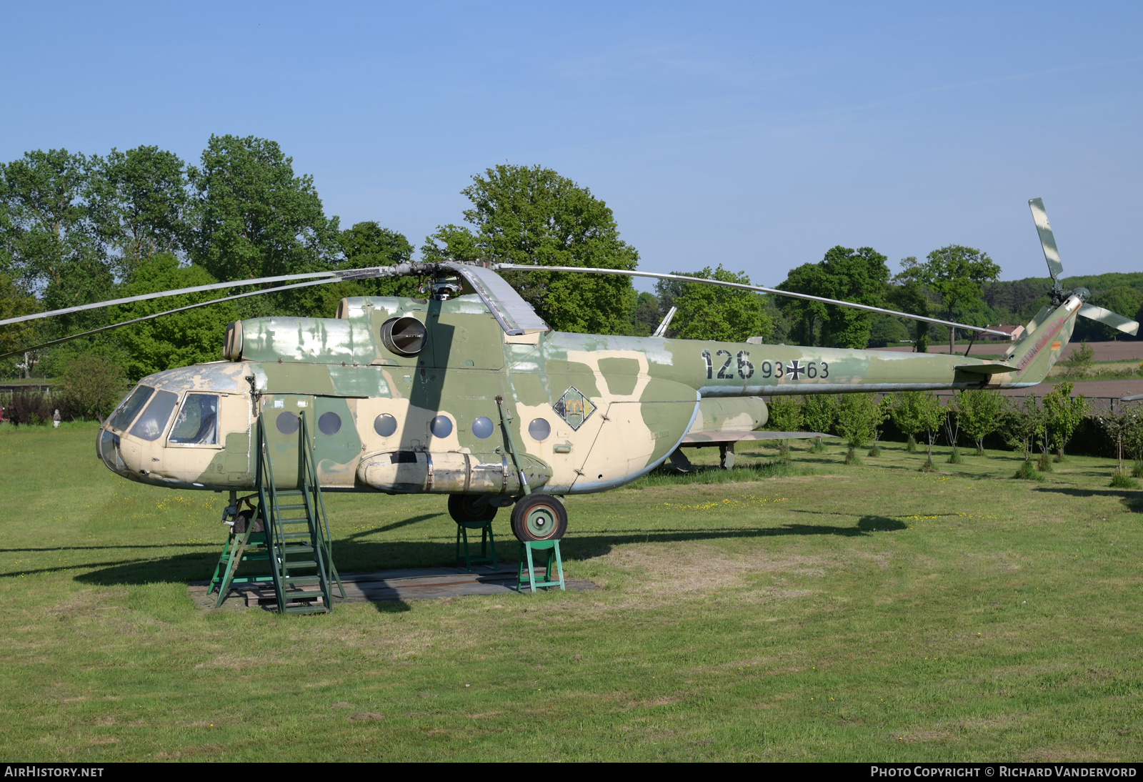 Aircraft Photo of 9363 / 126 | Mil Mi-8TB | Germany - Air Force | AirHistory.net #805047
