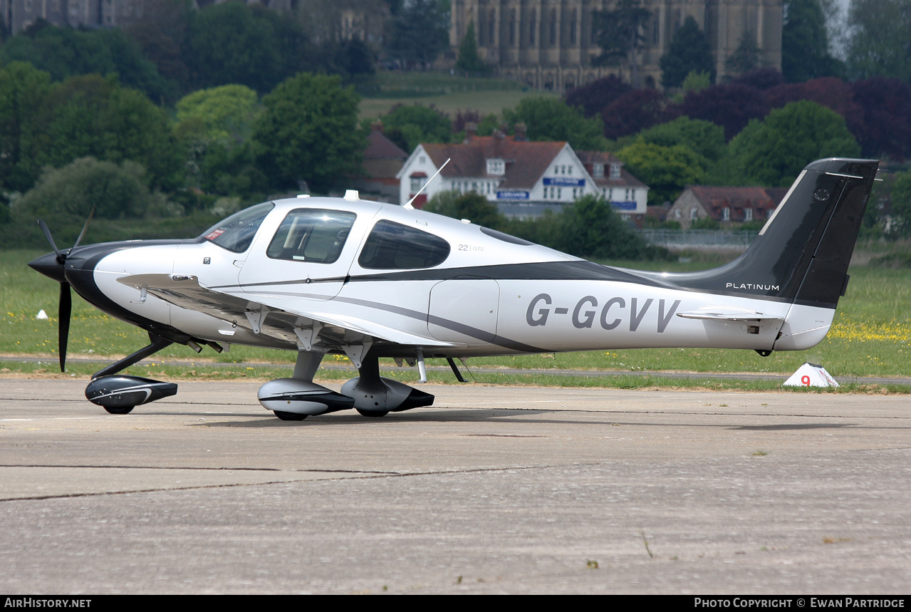 Aircraft Photo of G-GCVV | Cirrus SR-22 G5-GTS Platinum | AirHistory.net #805059
