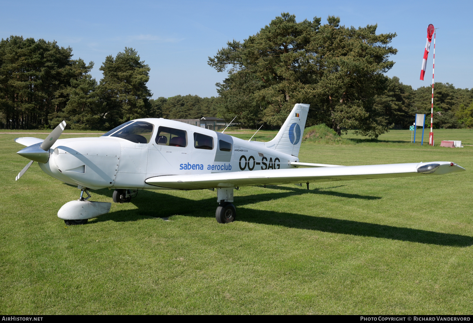 Aircraft Photo of OO-SAG | Piper PA-28-181 Archer III | Sabena Aeroclub | AirHistory.net #805067