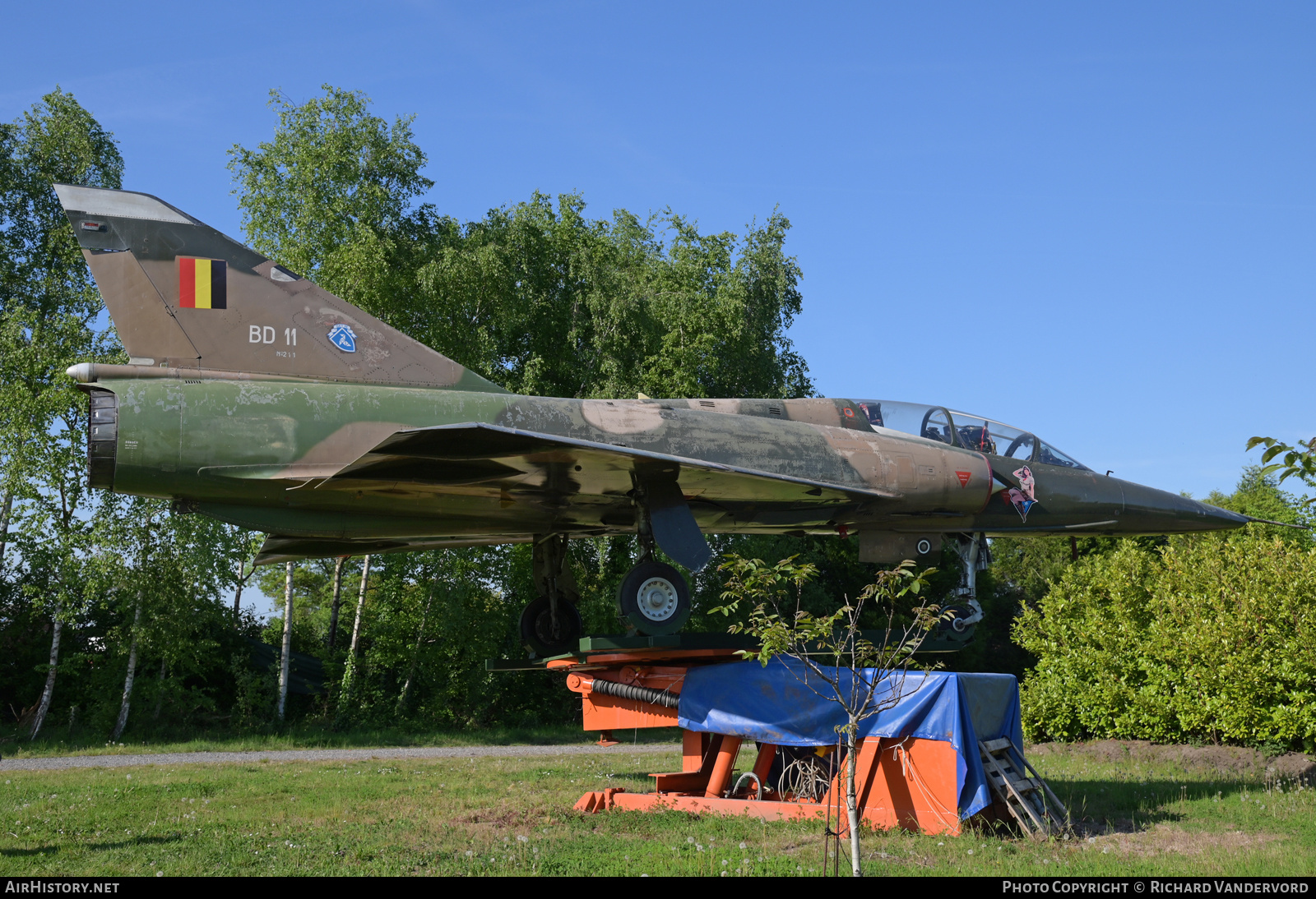 Aircraft Photo of BD11 | Dassault Mirage 5BD | Belgium - Air Force | AirHistory.net #805070