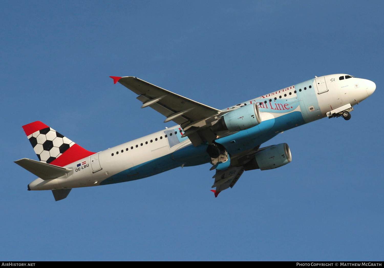 Aircraft Photo of OE-LBU | Airbus A320-214 | Austrian Airlines | AirHistory.net #805082