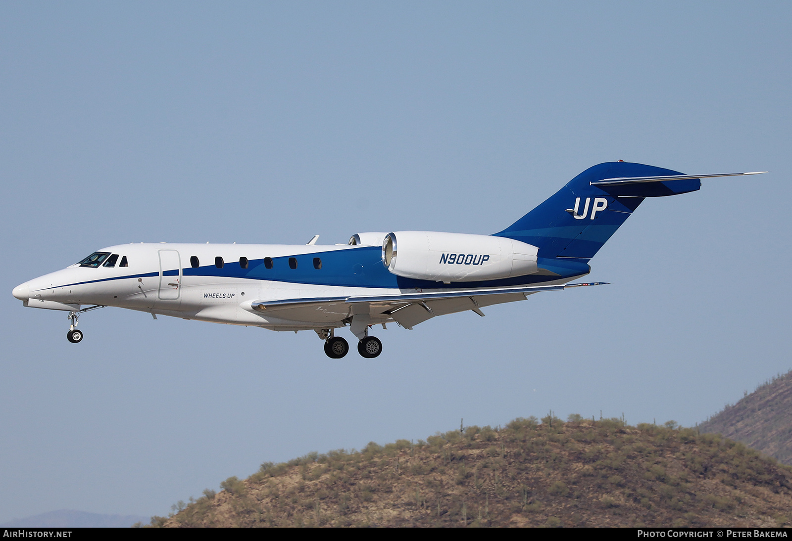 Aircraft Photo of N900UP | Cessna 750 Citation X | Wheels Up | AirHistory.net #805100