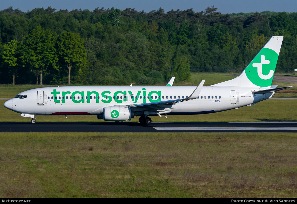 Aircraft Photo of PH-HXK | Boeing 737-800 | Transavia | AirHistory.net #805117