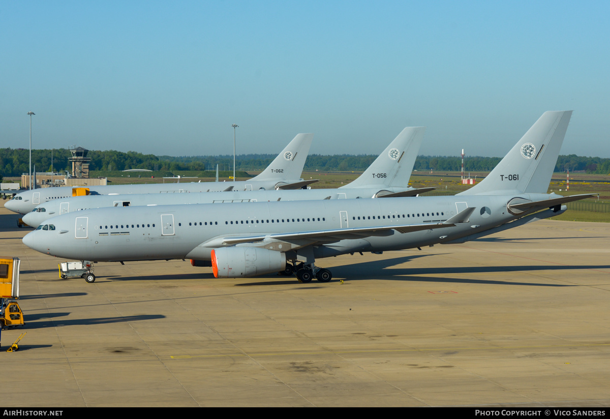 Aircraft Photo of T-061 | Airbus A330-243MRTT | Netherlands - Air Force | AirHistory.net #805118