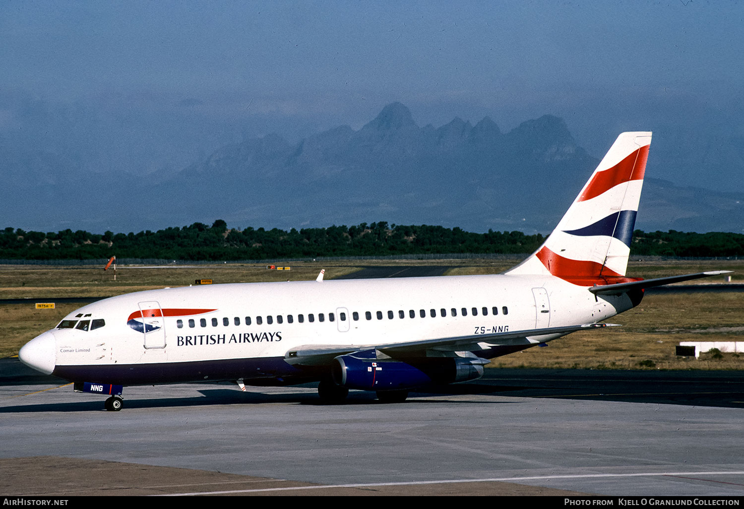 Aircraft Photo of ZS-NNG | Boeing 737-236/Adv | British Airways | AirHistory.net #805145