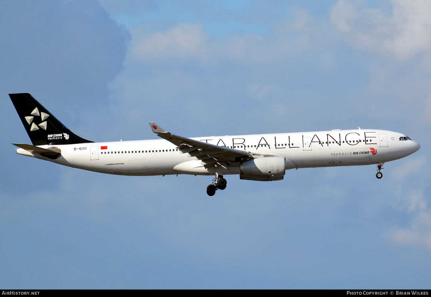 Aircraft Photo of B-6101 | Airbus A330-343E | Air China | AirHistory.net #805149