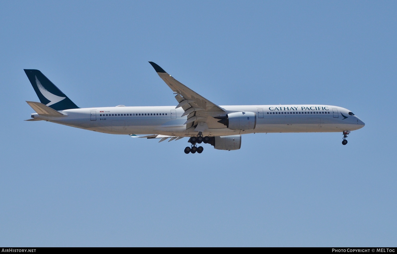 Aircraft Photo of B-LXD | Airbus A350-1041 | Cathay Pacific Airways | AirHistory.net #805150