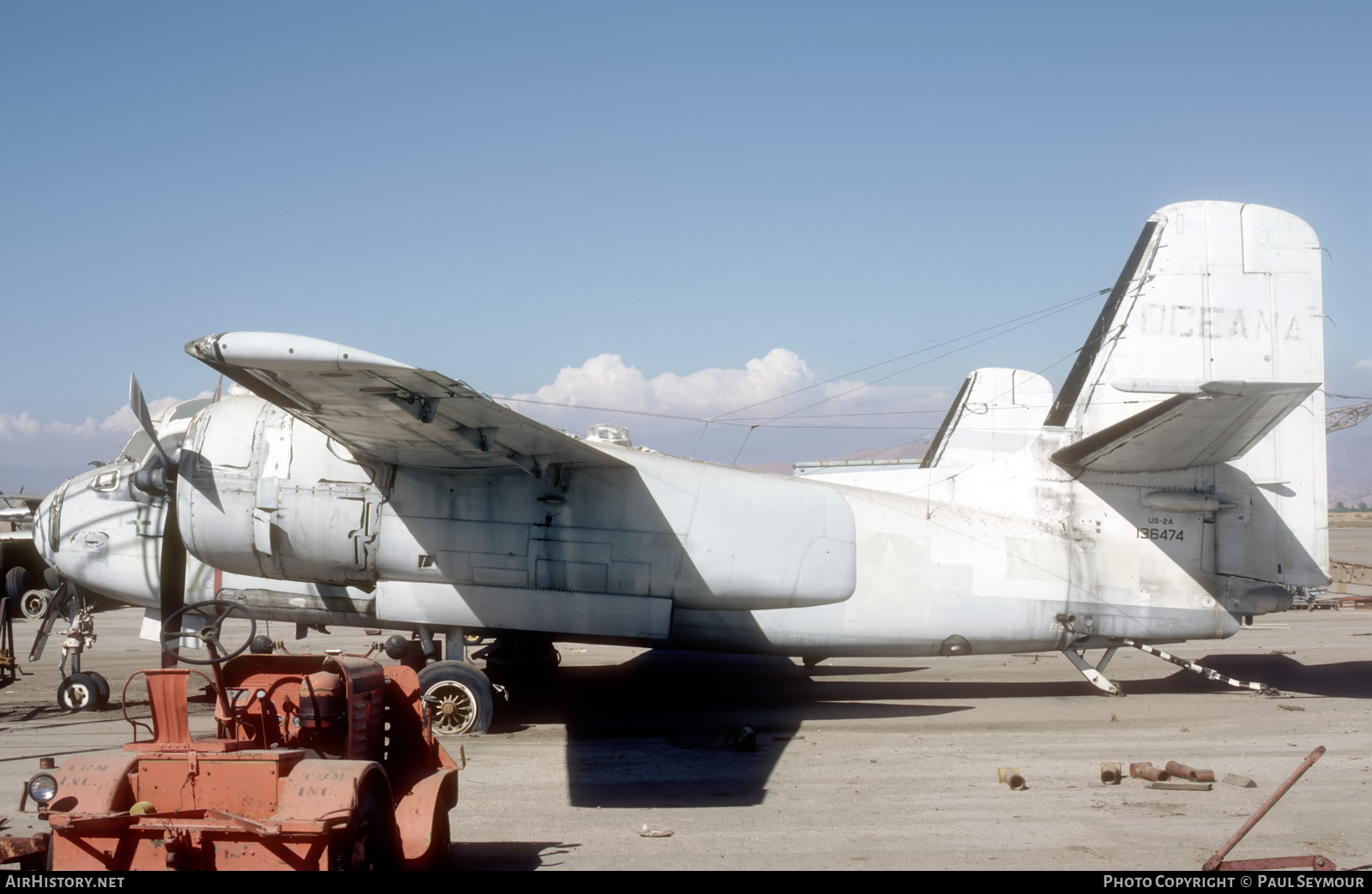 Aircraft Photo of 136474 | Grumman US-2A Tracker | USA - Navy | AirHistory.net #805184