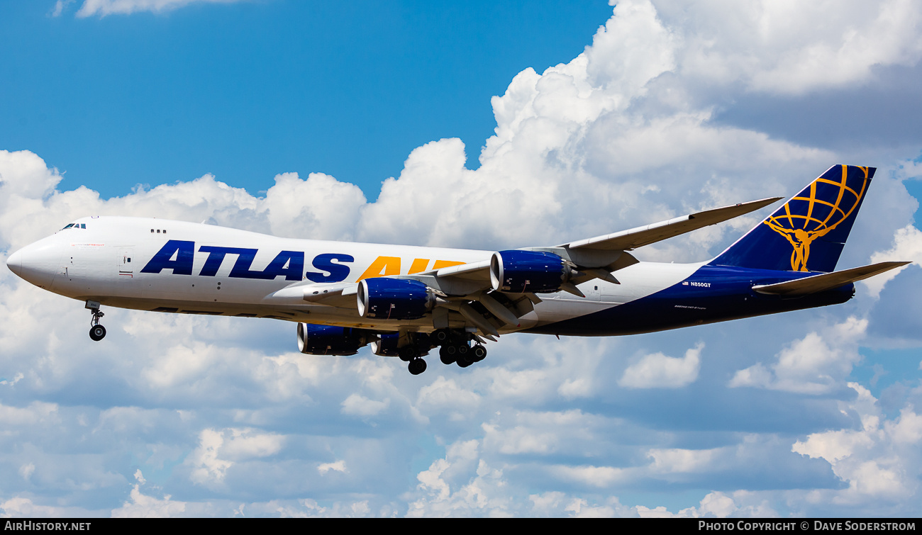 Aircraft Photo of N850GT | Boeing 747-87UF/SCD | Atlas Air | AirHistory.net #805201