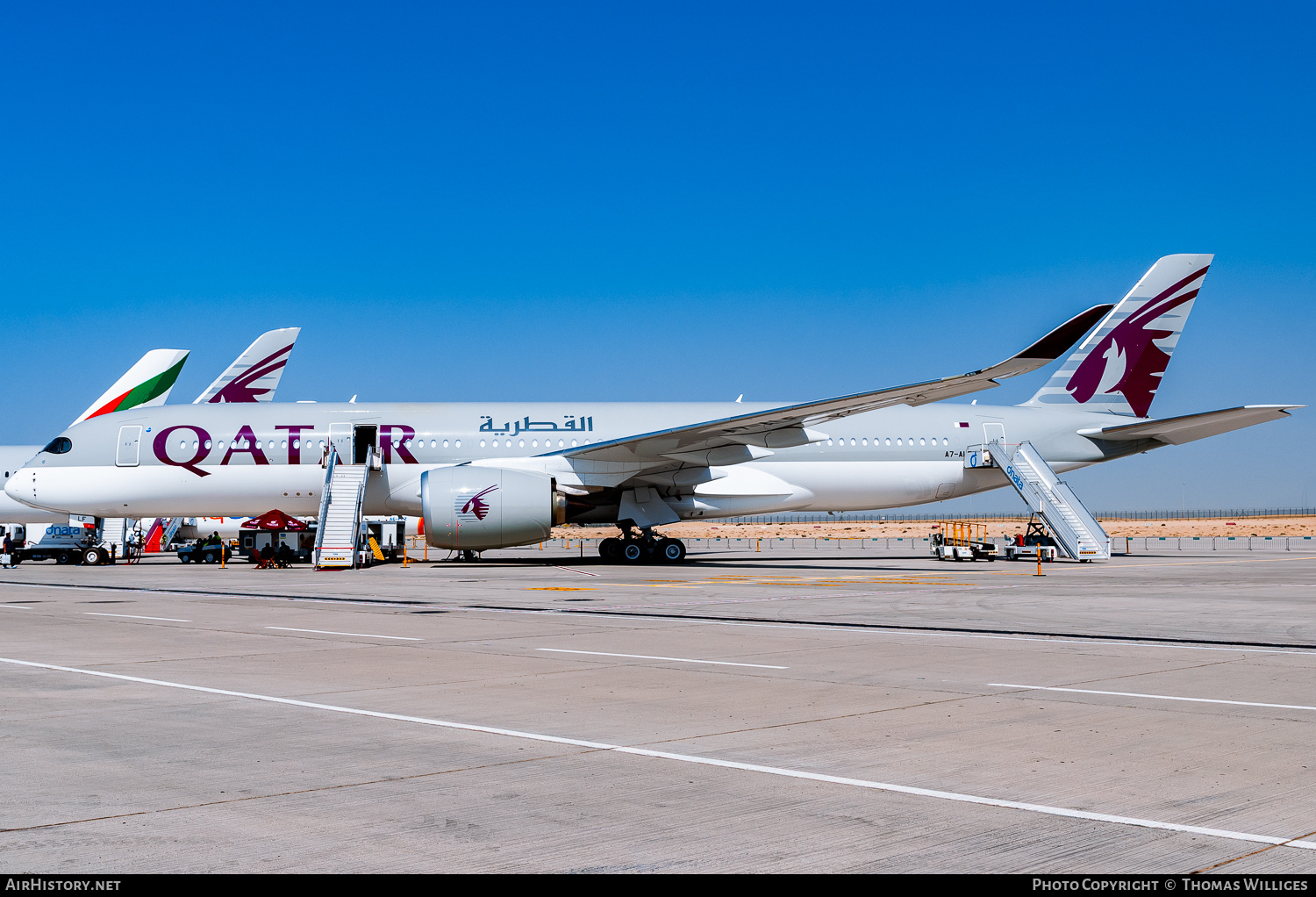 Aircraft Photo of A7-ALF | Airbus A350-941 | Qatar Airways | AirHistory.net #805255