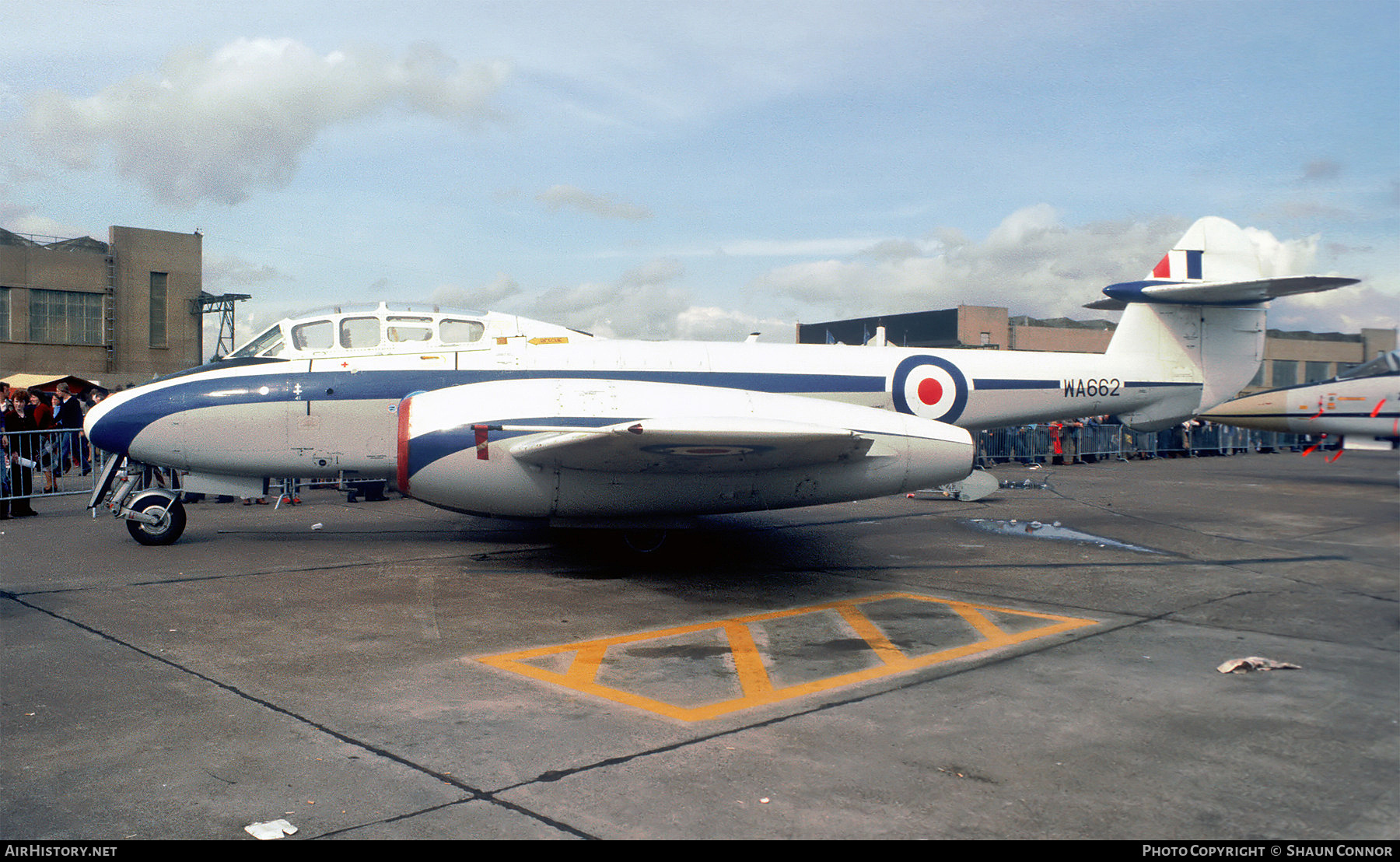 Aircraft Photo of WA662 | Gloster Meteor T7 | UK - Air Force | AirHistory.net #805270