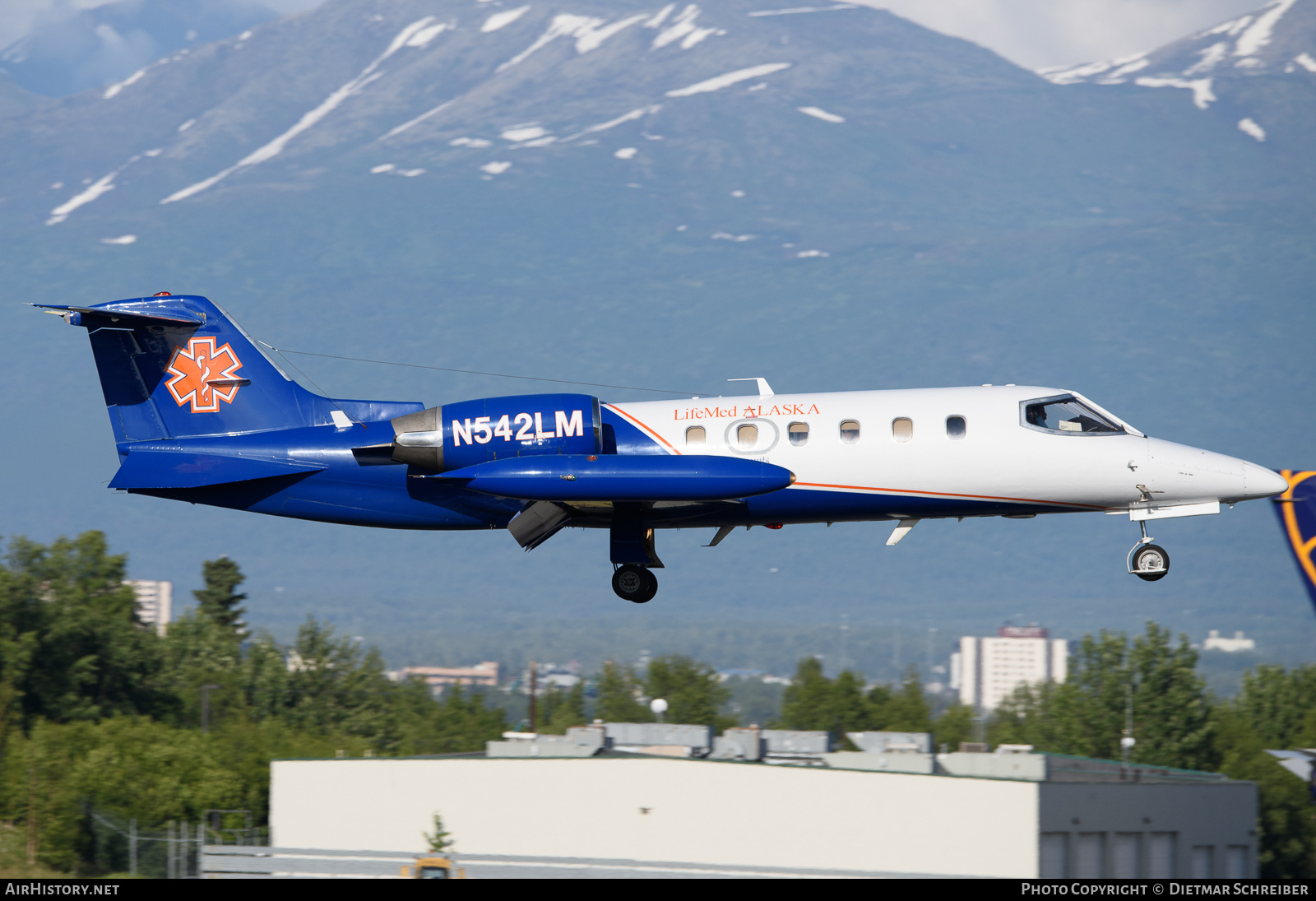 Aircraft Photo of N542LM | Gates Learjet 35A | LifeMed Alaska | AirHistory.net #805275