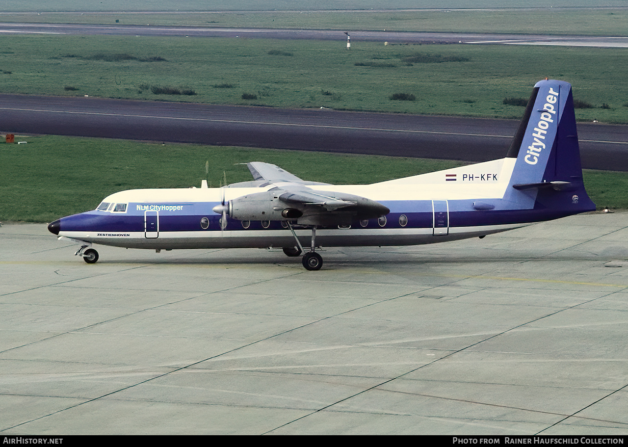 Aircraft Photo of PH-KFK | Fokker F27-500 Friendship | NLM Cityhopper | AirHistory.net #805280