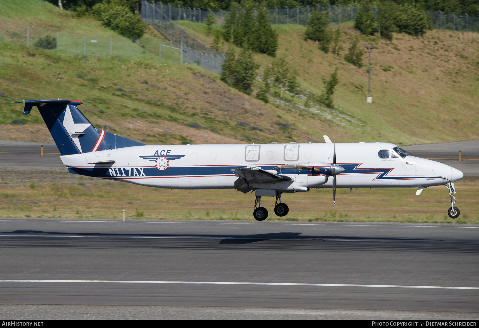 Aircraft Photo of N117AX | Beech 1900C-1 | ACE - Alaska Central Express | AirHistory.net #805296