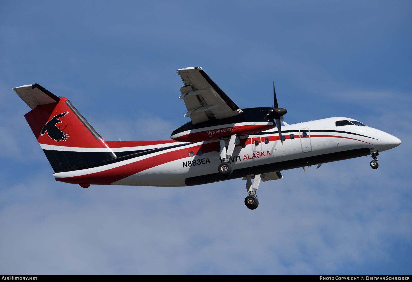 Aircraft Photo of N883EA | De Havilland Canada DHC-8-106 Dash 8 | Ravn Alaska | AirHistory.net #805314