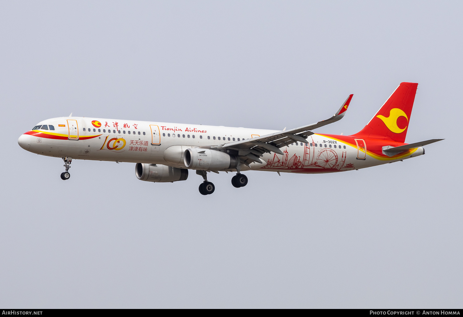 Aircraft Photo of B-302X | Airbus A321-231 | Tianjin Airlines | AirHistory.net #805315
