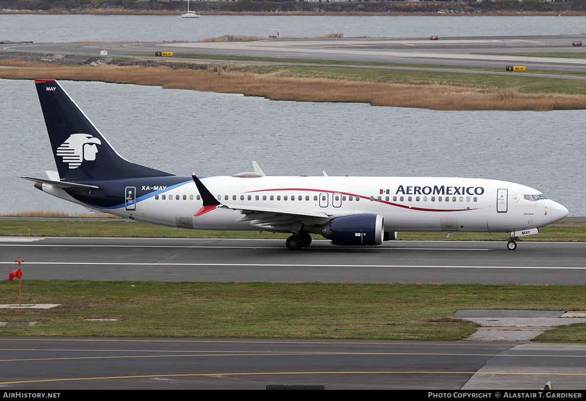 Aircraft Photo of XA-MAY | Boeing 737-8 Max 8 | AeroMéxico | AirHistory.net #805316