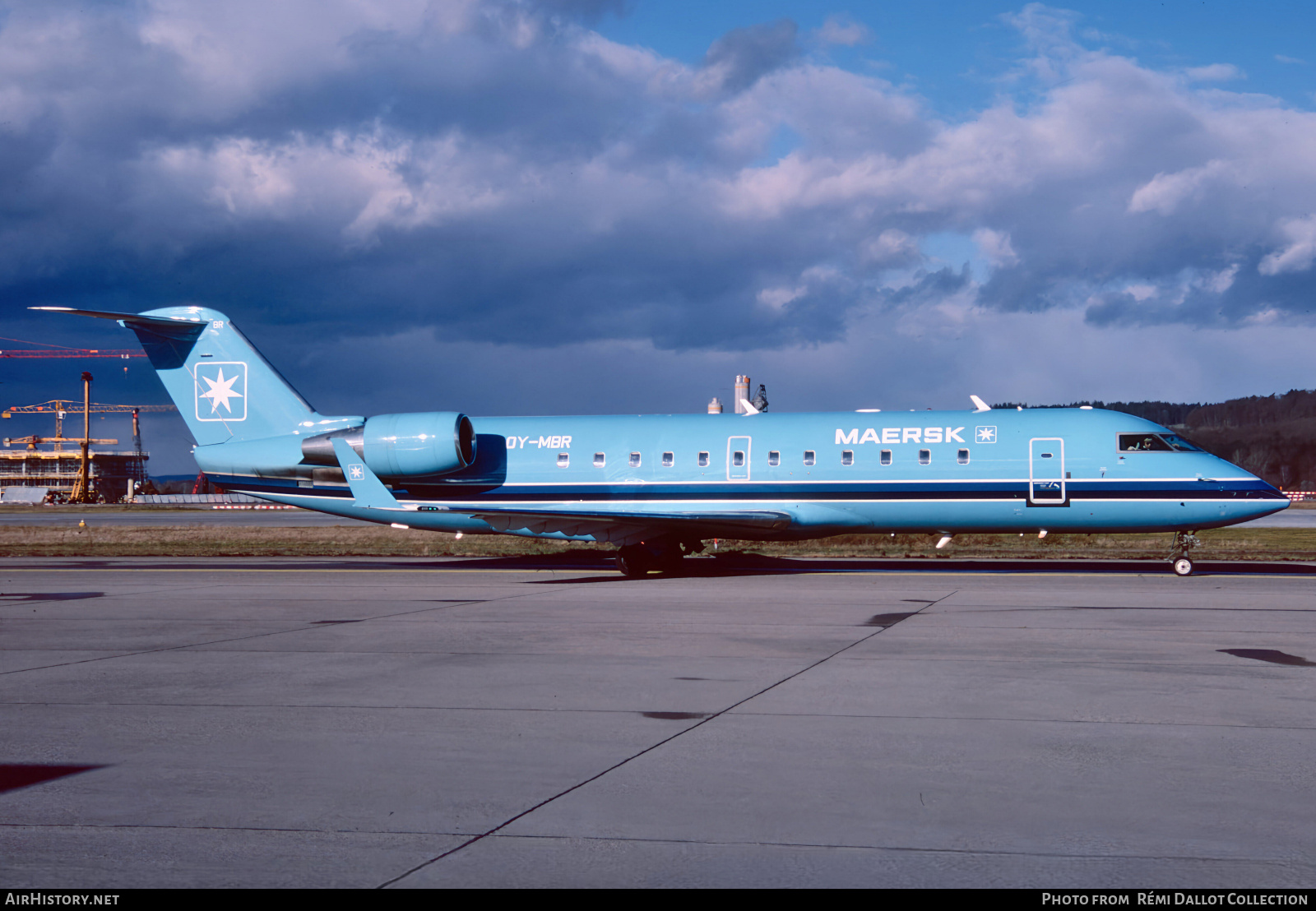 Aircraft Photo of OY-MBR | Bombardier CRJ-200LR (CL-600-2B19) | Maersk Air | AirHistory.net #805329