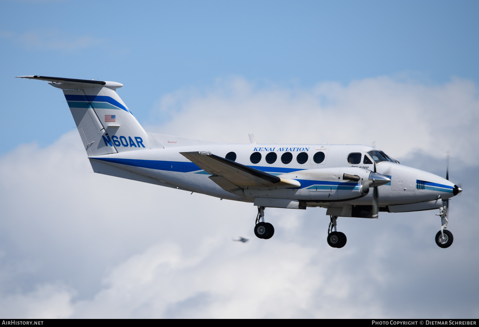 Aircraft Photo of N60AR | Raytheon B200 King Air | Kenai Aviation | AirHistory.net #805341