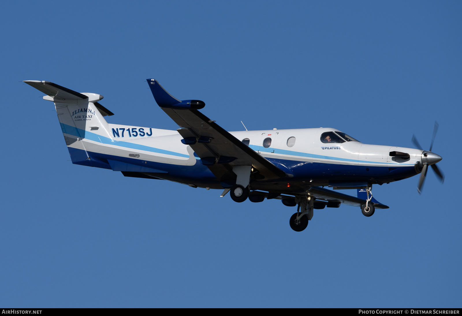 Aircraft Photo of N715SJ | Pilatus PC-12/45 | Iliamna Air Taxi | AirHistory.net #805360