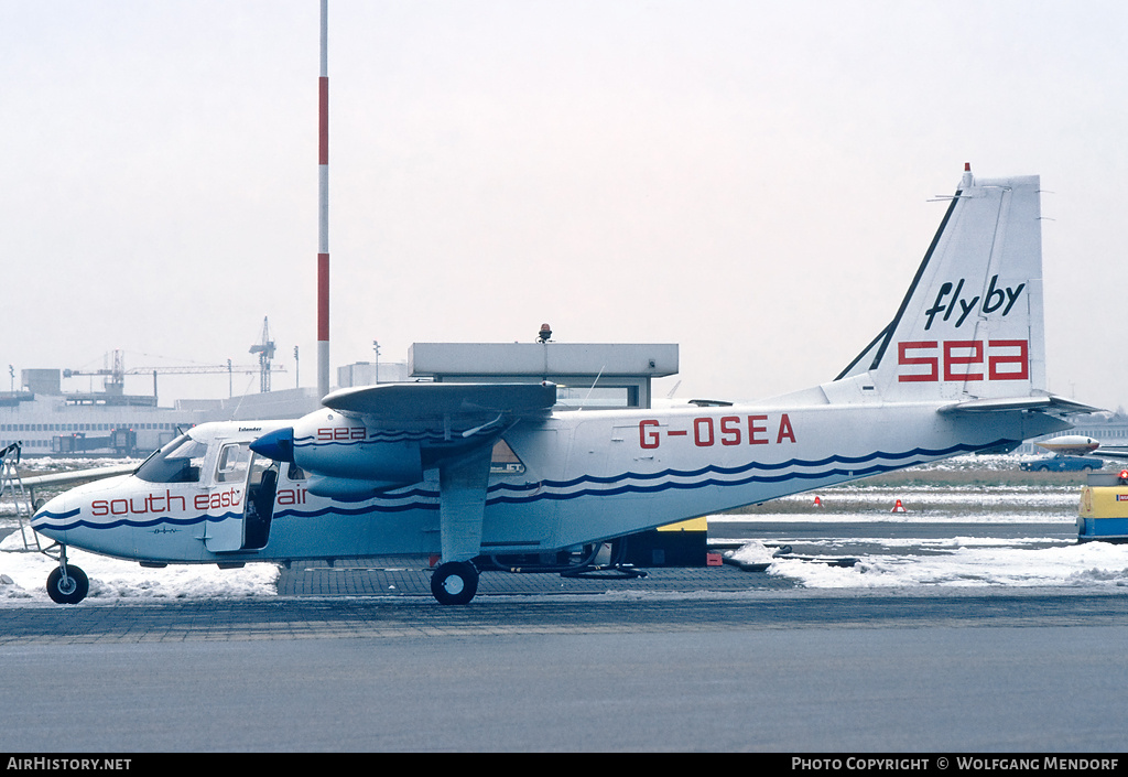 Aircraft Photo of G-OSEA | Pilatus Britten-Norman BN-2B-26 Islander | South East Air - SEA | AirHistory.net #805374