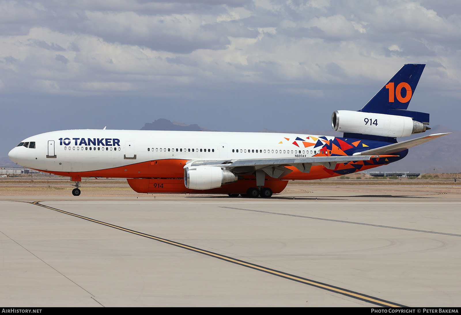 Aircraft Photo of N603AX | McDonnell Douglas DC-10-30/AT | 10 Tanker Air Carrier | AirHistory.net #805380