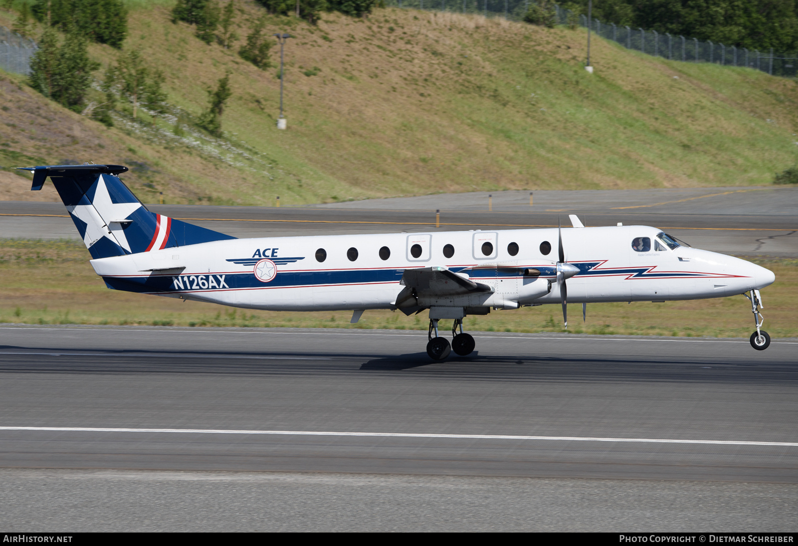 Aircraft Photo of N126AX | Beech 1900C | ACE - Alaska Central Express | AirHistory.net #805383