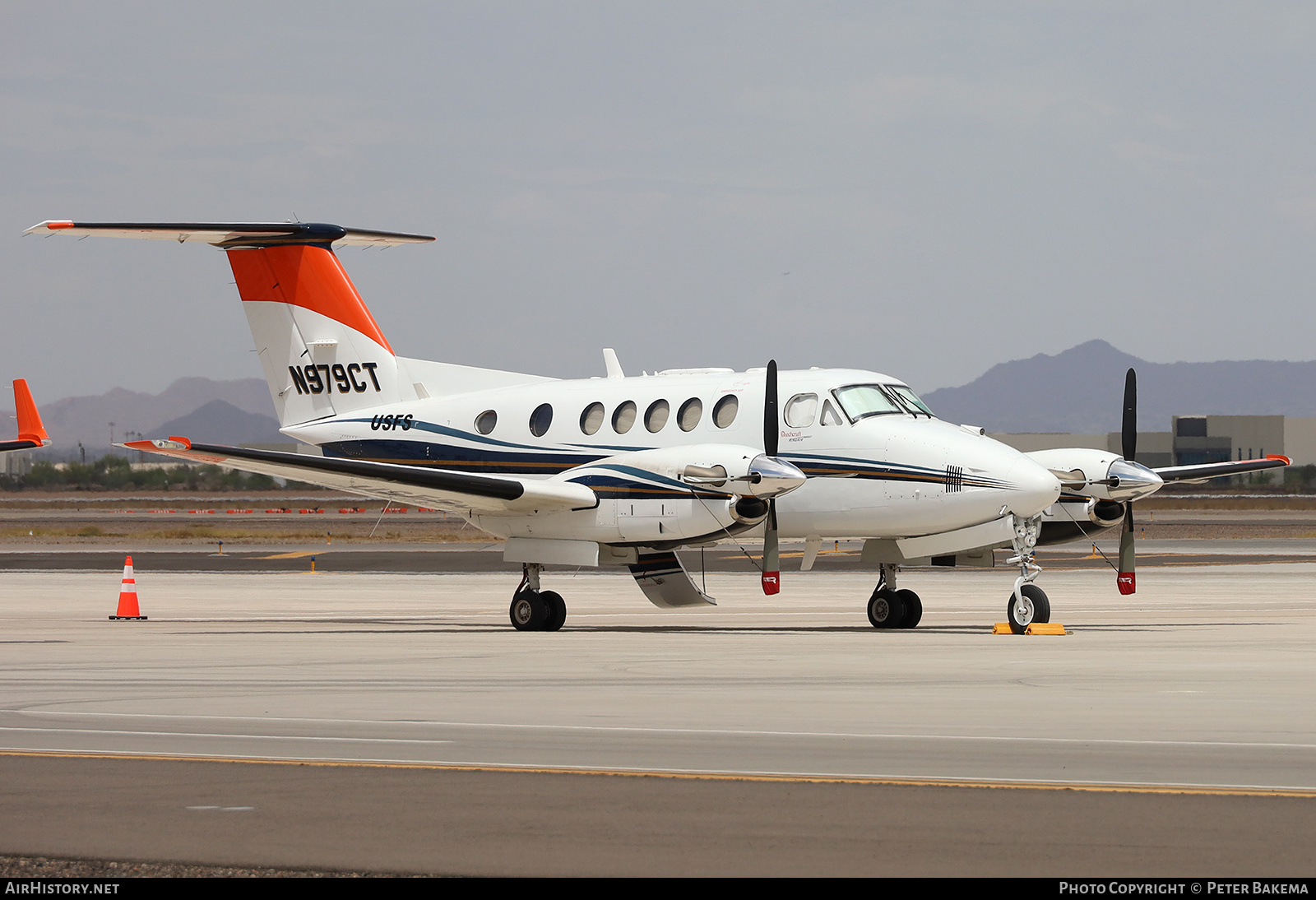 Aircraft Photo of N979CT | Beechcraft 250 King Air (200GT) | USFS - US Forest Service | AirHistory.net #805390