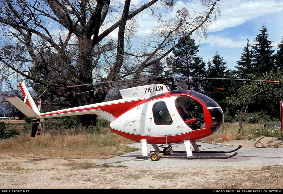 Aircraft Photo of ZK-HLW | Hughes 500C (369HS) | AirHistory.net #805393