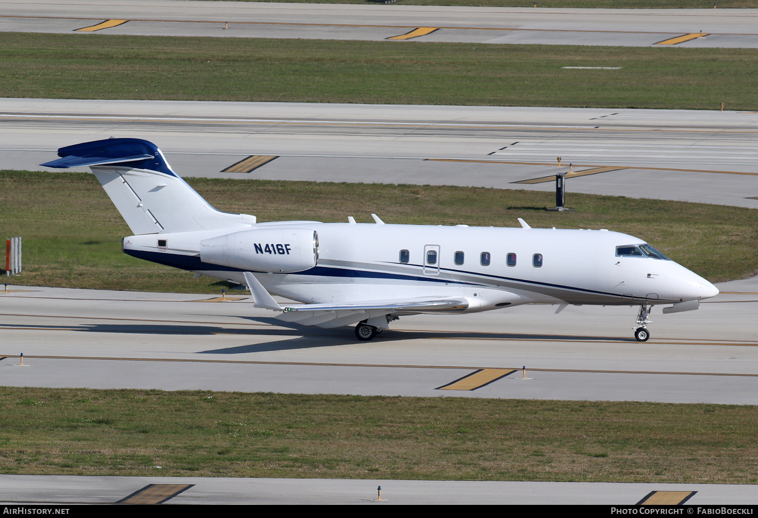 Aircraft Photo of N416F | Bombardier Challenger 300 (BD-100-1A10) | AirHistory.net #805395