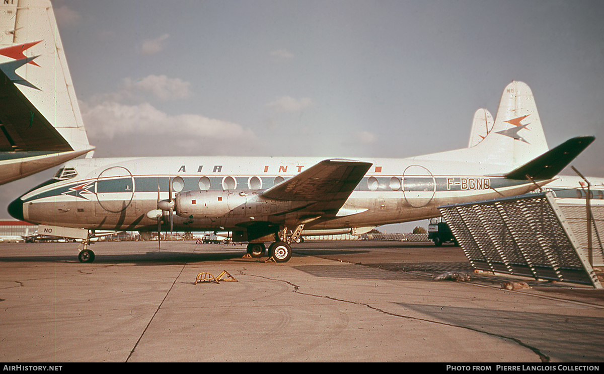 Aircraft Photo of F-BGNO | Vickers 708 Viscount | Air Inter | AirHistory.net #805400