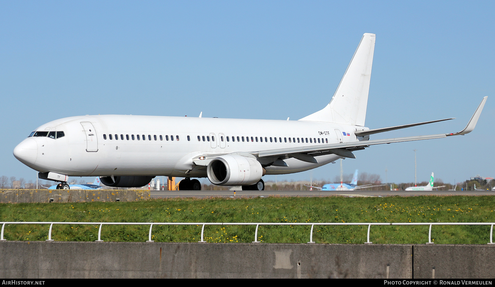 Aircraft Photo of OM-GTF | Boeing 737-86J | AirHistory.net #805450