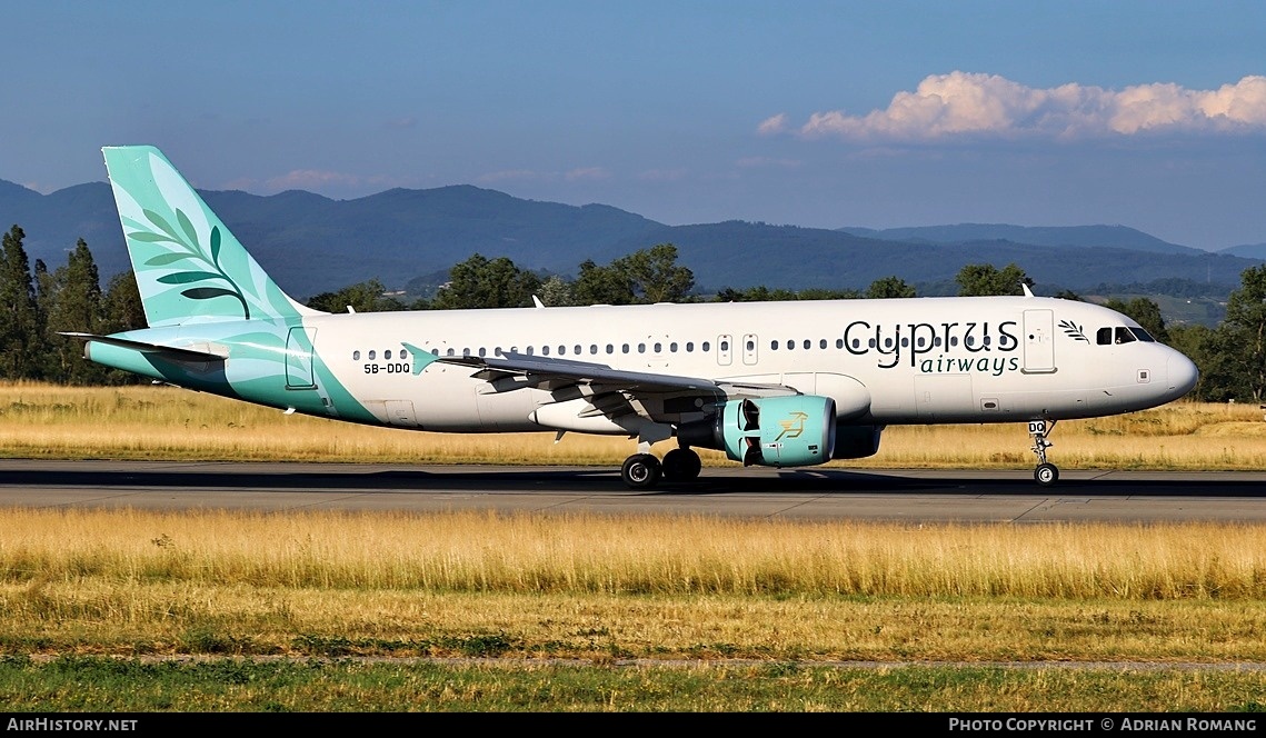 Aircraft Photo of 5B-DDQ | Airbus A320-214 | Cyprus Airways | AirHistory.net #805464