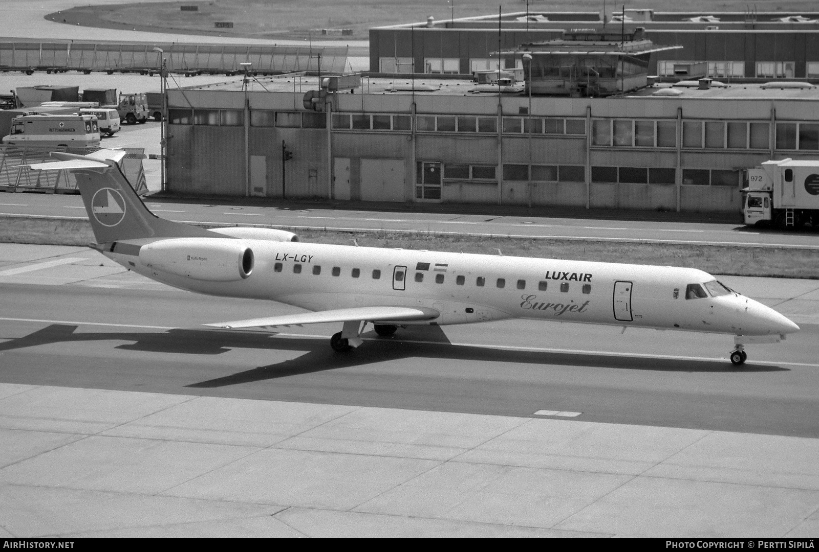 Aircraft Photo of LX-LGY | Embraer ERJ-145LU (EMB-145LU) | Luxair | AirHistory.net #805471