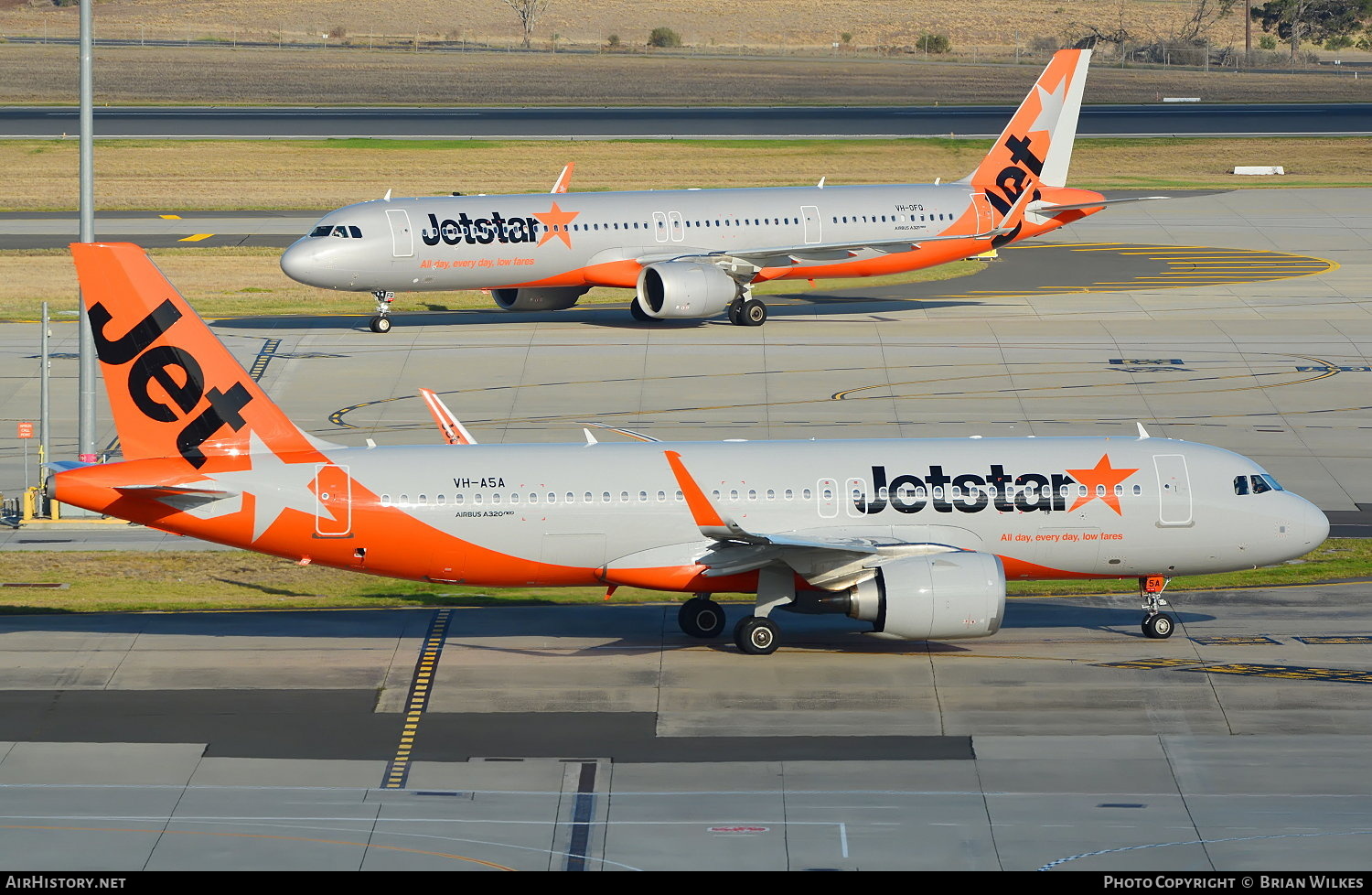 Aircraft Photo of VH-A5A | Airbus A320-251N | Jetstar Airways | AirHistory.net #805472