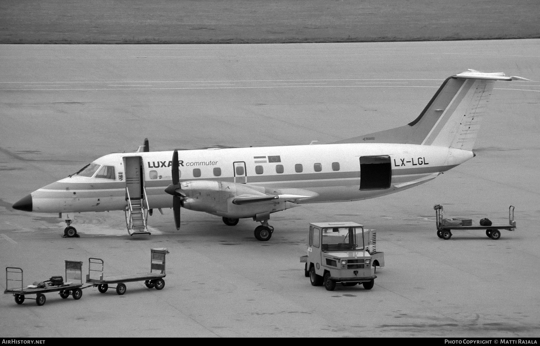 Aircraft Photo of LX-LGL | Embraer EMB-120ER Brasilia | Luxair Commuter | AirHistory.net #805477