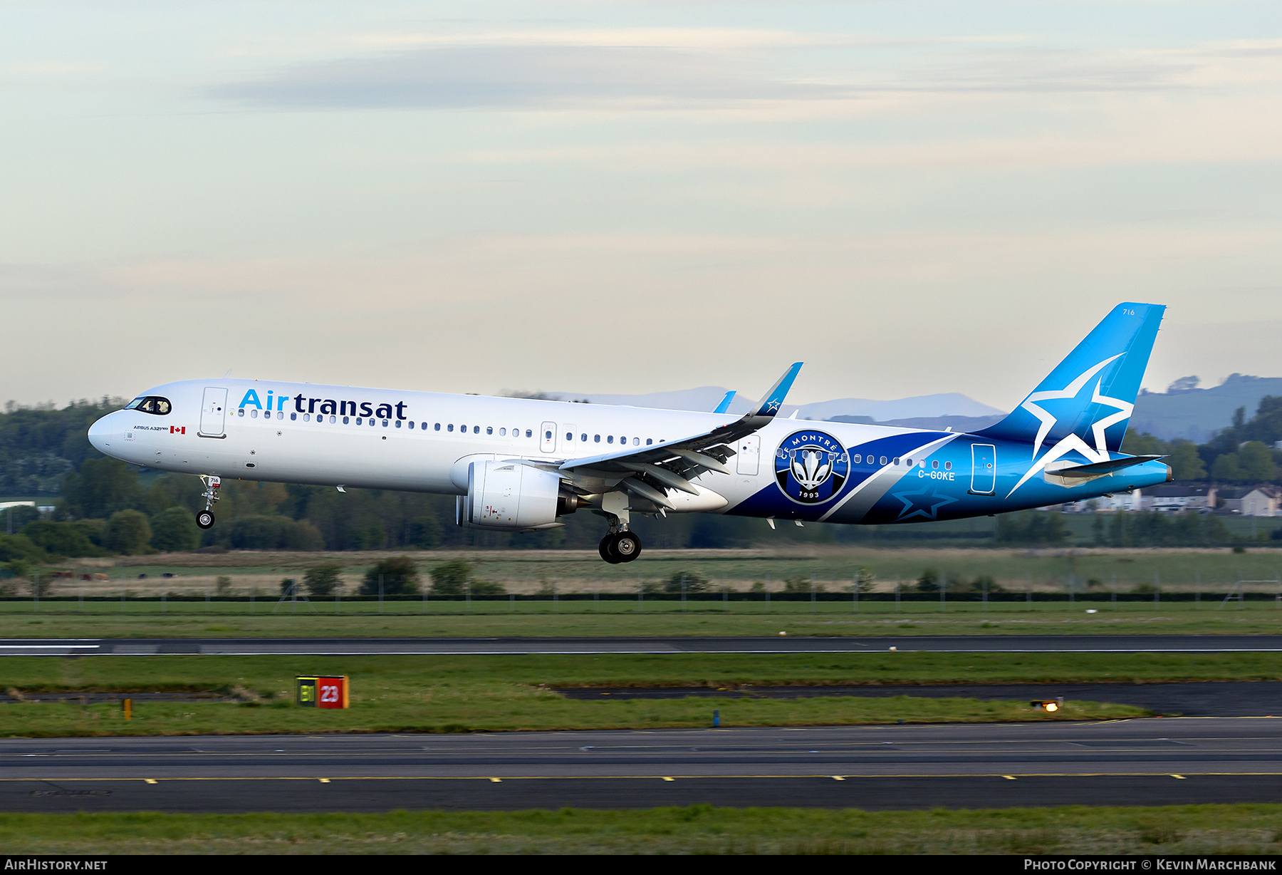 Aircraft Photo of C-GOKE | Airbus A321-271NX | Air Transat | AirHistory.net #805479