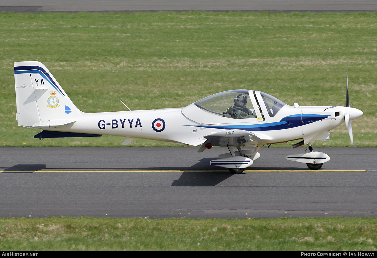Aircraft Photo of G-BYYA | Grob G-115E Tutor | UK - Air Force | AirHistory.net #805487