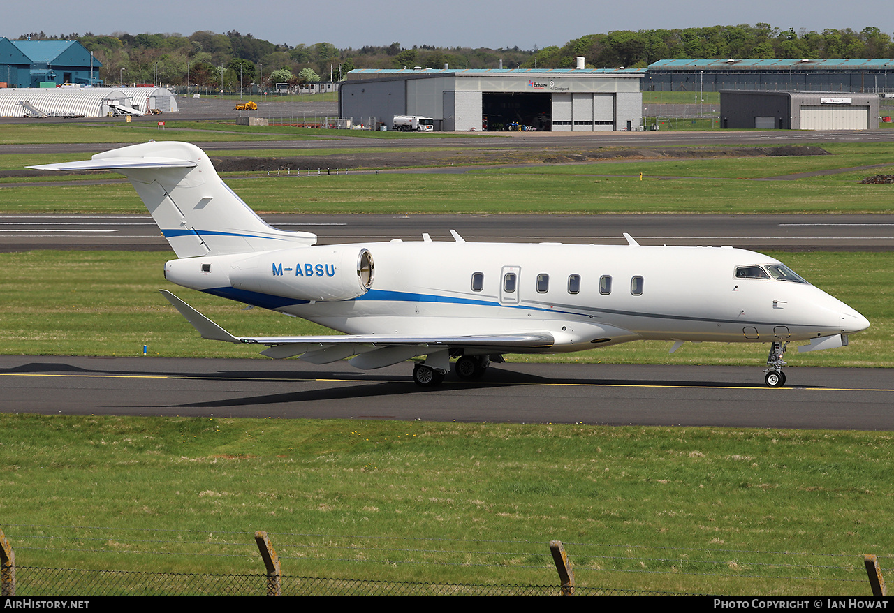Aircraft Photo of M-ABSU | Bombardier Challenger 3500 (BD-100-1A10) | AirHistory.net #805490