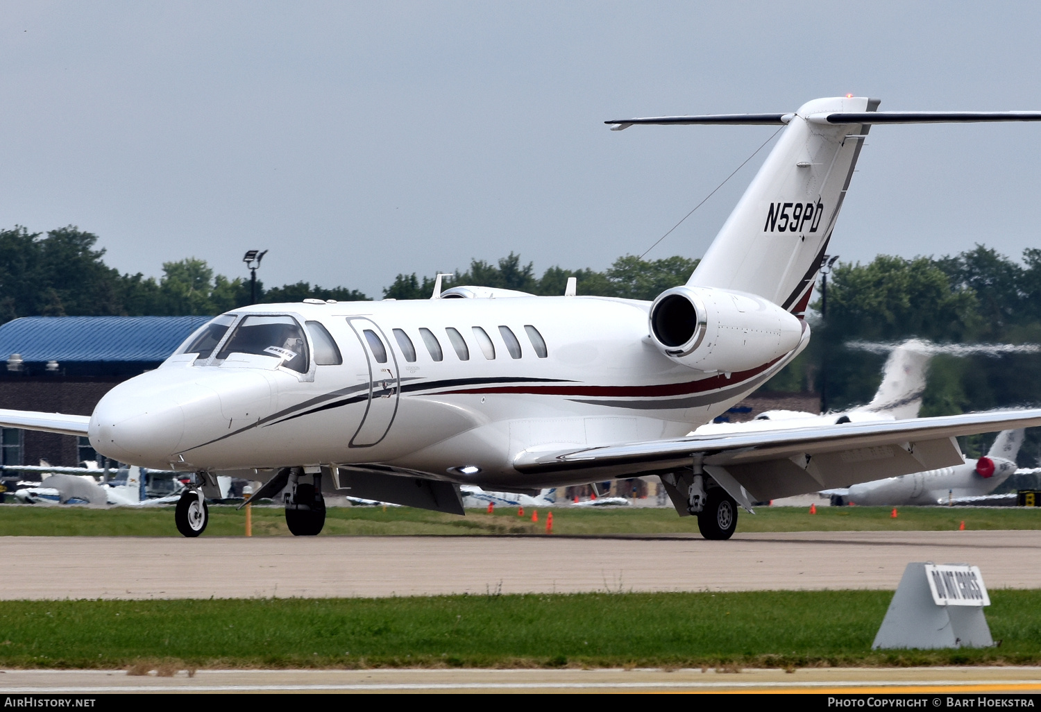 Aircraft Photo of N59PD | Cessna 525B CitationJet CJ3+ | AirHistory.net #805495