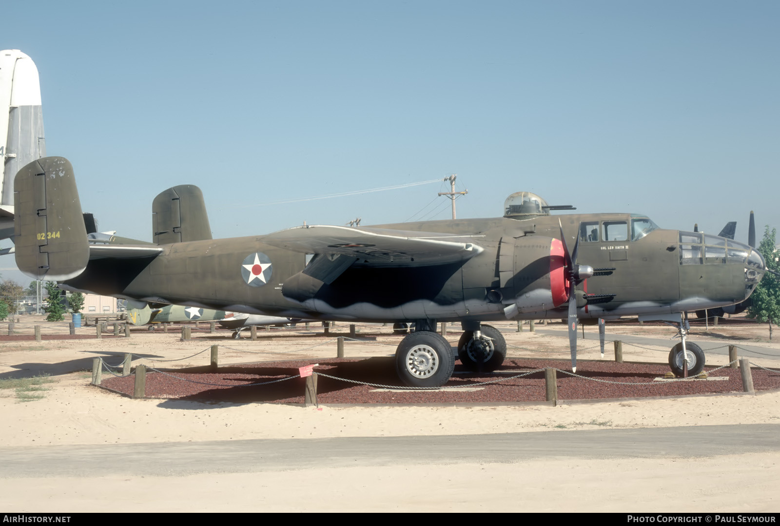 Aircraft Photo of 40-2344 / 02344 | North American B-25J Mitchell | USA - Air Force | AirHistory.net #805496