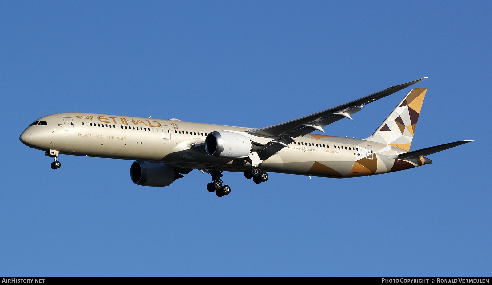 Aircraft Photo of A6-BMB | Boeing 787-10 Dreamliner | Etihad Airways | AirHistory.net #805503