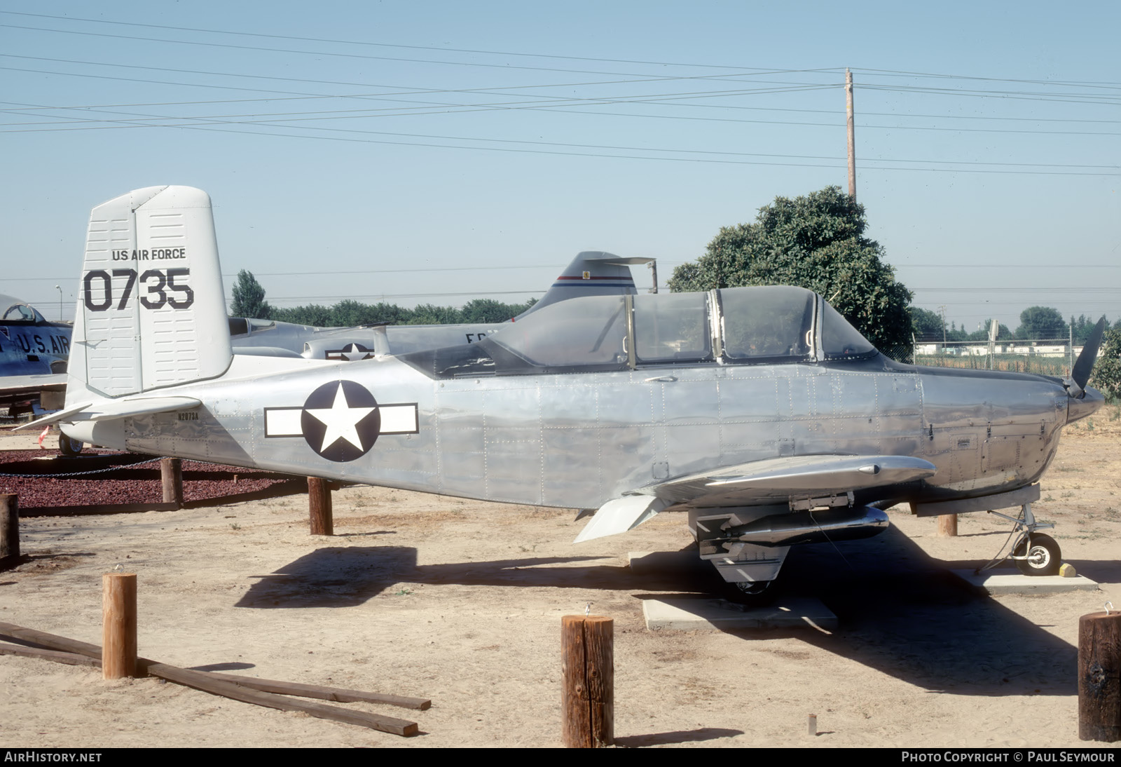 Aircraft Photo of 50-735 / 0735 | Beech YT-34 Mentor | USA - Air Force | AirHistory.net #805509