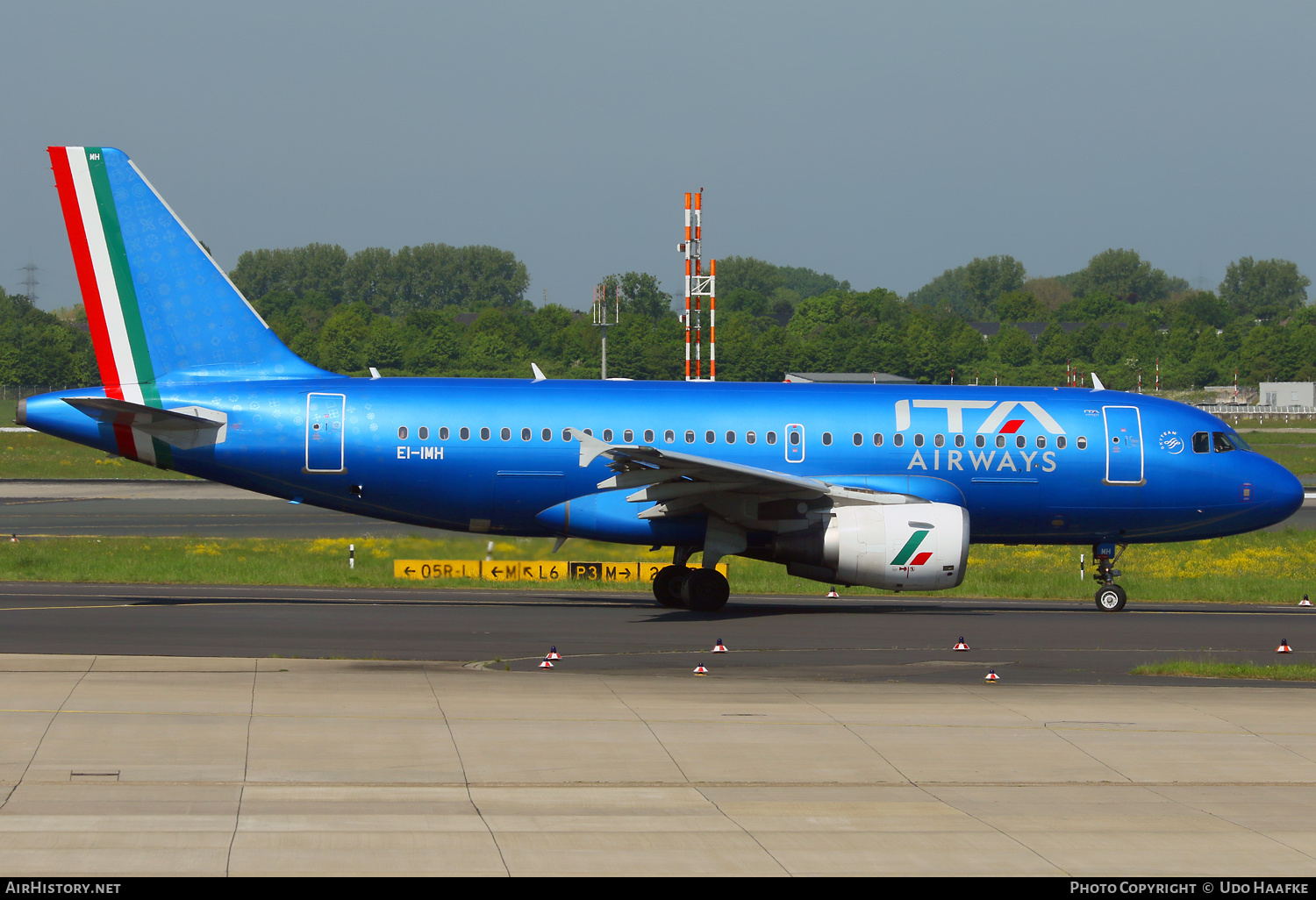 Aircraft Photo of EI-IMH | Airbus A319-112 | ITA Airways | AirHistory.net #805511