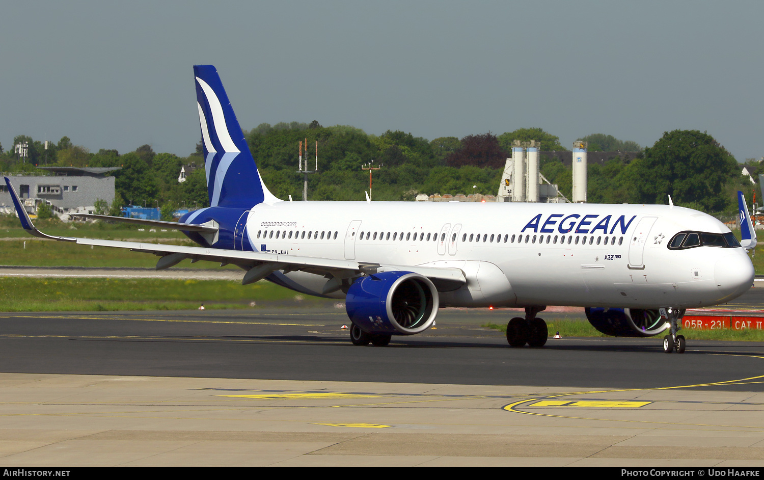 Aircraft Photo of SX-NAL | Airbus A321-271NX | Aegean Airlines | AirHistory.net #805517
