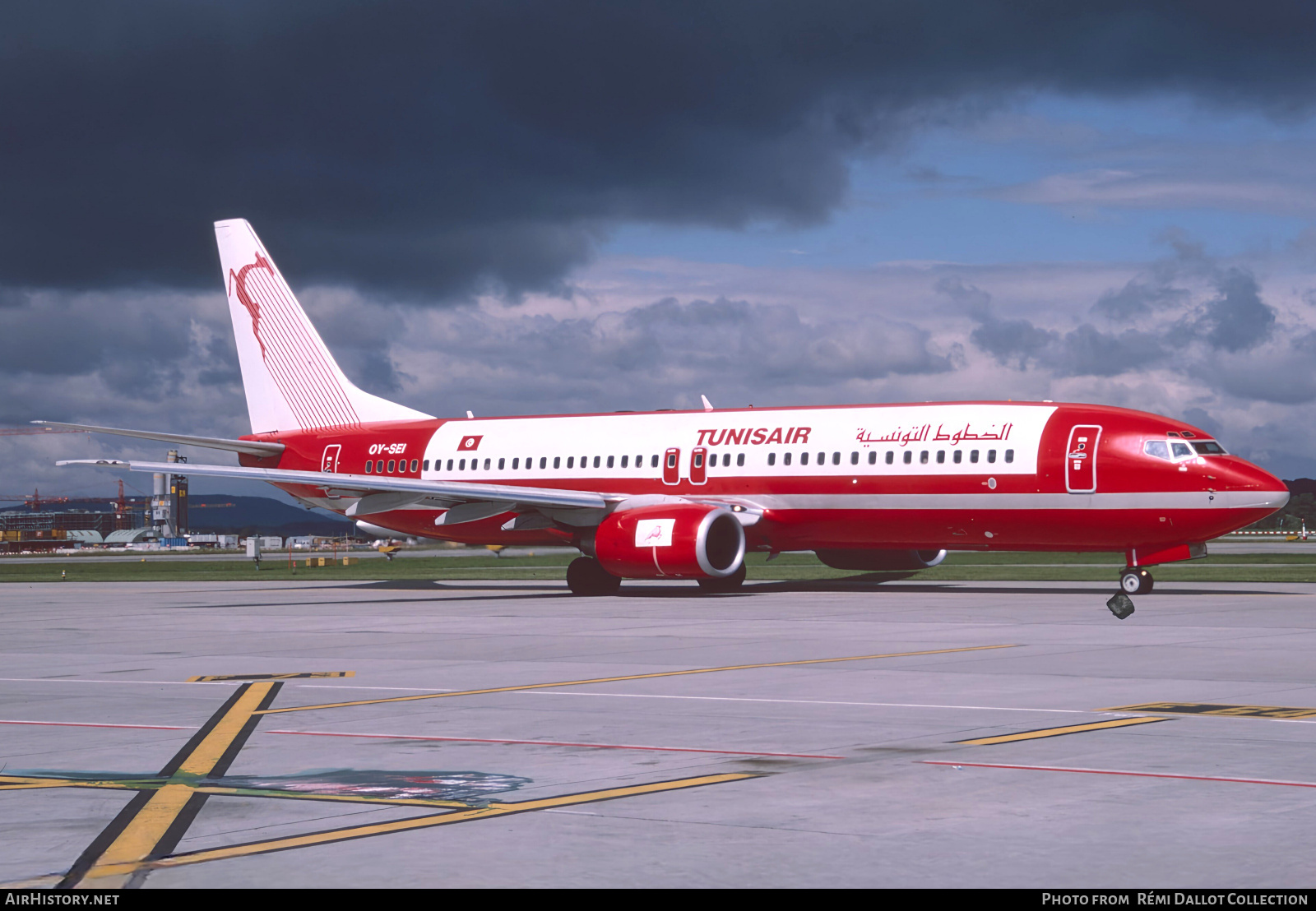 Aircraft Photo of OY-SEI | Boeing 737-85H | Tunisair | AirHistory.net #805520