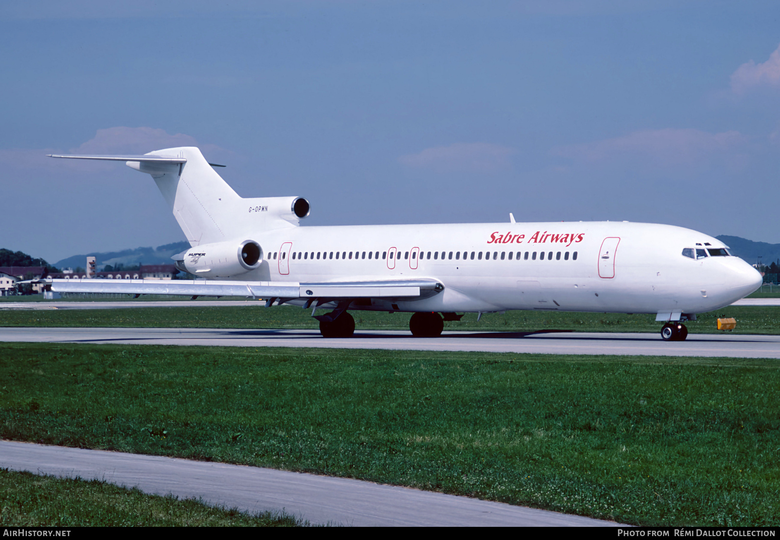 Aircraft Photo of G-OPMN | Boeing 727-225/Adv(RE) Super 27 | Sabre Airways | AirHistory.net #805529