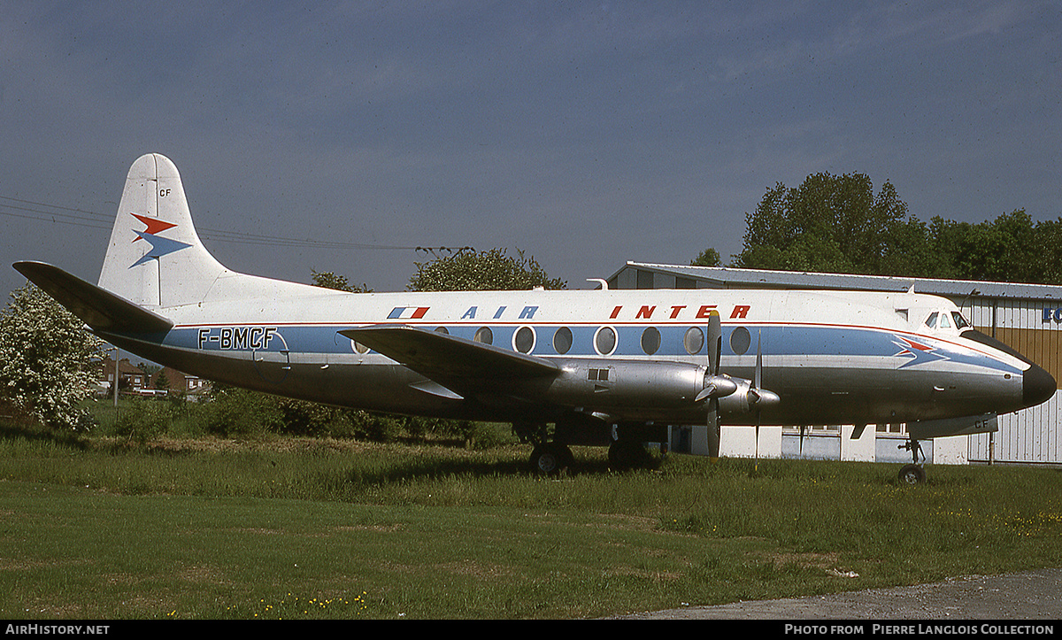 Aircraft Photo of F-BMCF | Vickers 724 Viscount | Air Inter | AirHistory.net #805534